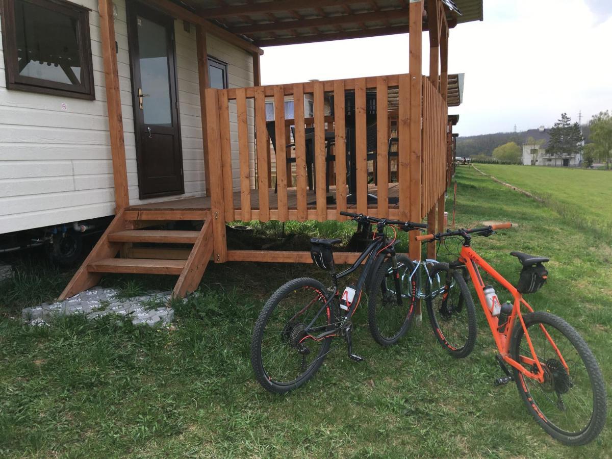 Mobilheim Chalet - Vyrovicka Prehrada Vyrovice Εξωτερικό φωτογραφία